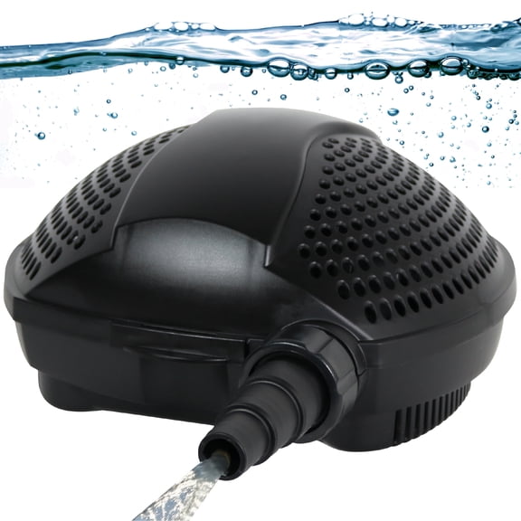 The Pond Guy SolidFlo G2 Submersible Pump for Small Ponds, Water Gardens & Waterfalls, 600 GPH 
