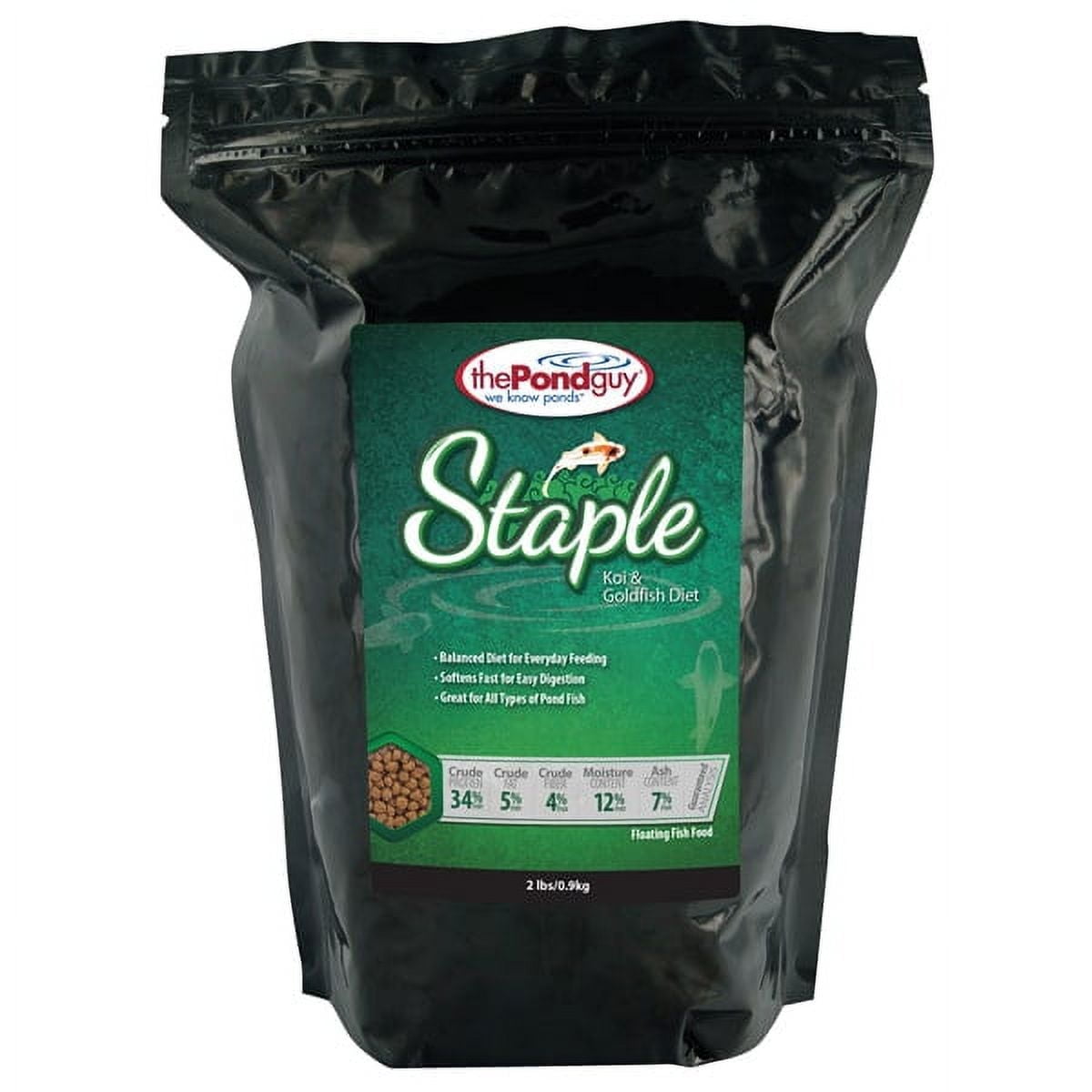 The Pond Guy  Staple Fish Food - 12 Pound Bucket