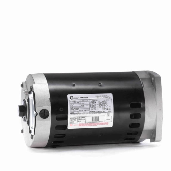 The Pool Supply Shop 0.75 HP Threaded Shaft Full-Rated Two-Compartment Pool Pump Motor
