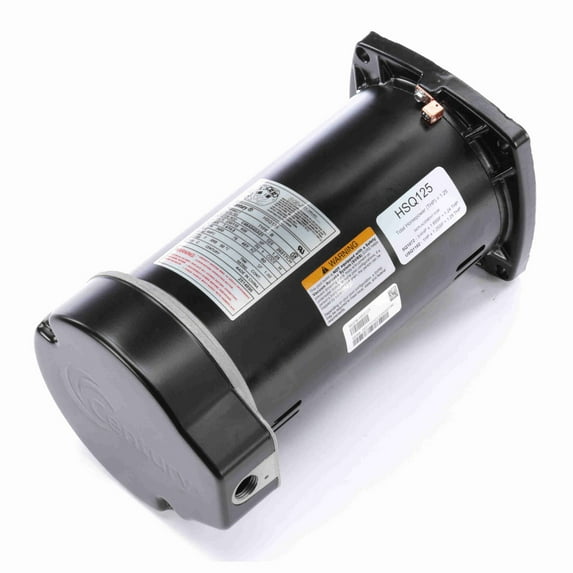 The Pool Supply Shop 1.25 HP Square Flange Threaded Shaft Horizontal Pool Pump Motor