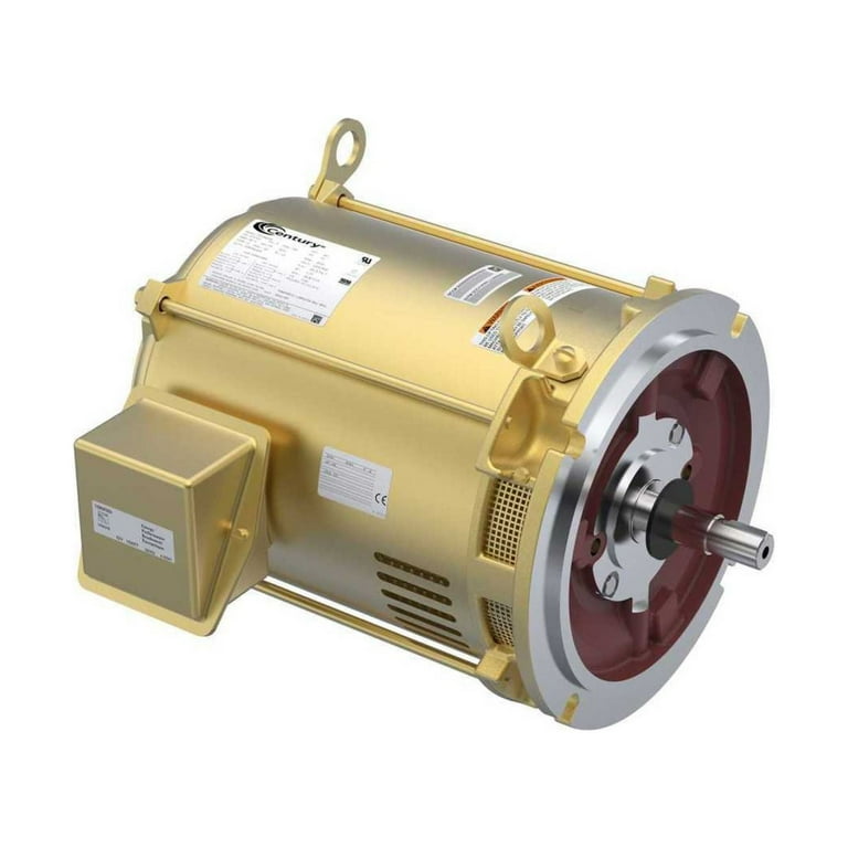 The Pool Supply Shop 10 HP Gold and Silver Frame Commercial Pool Pump Motor 1.15 SF