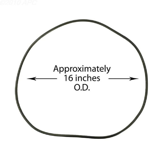 The Pool Supply Shop 16" Black Lid O-ring