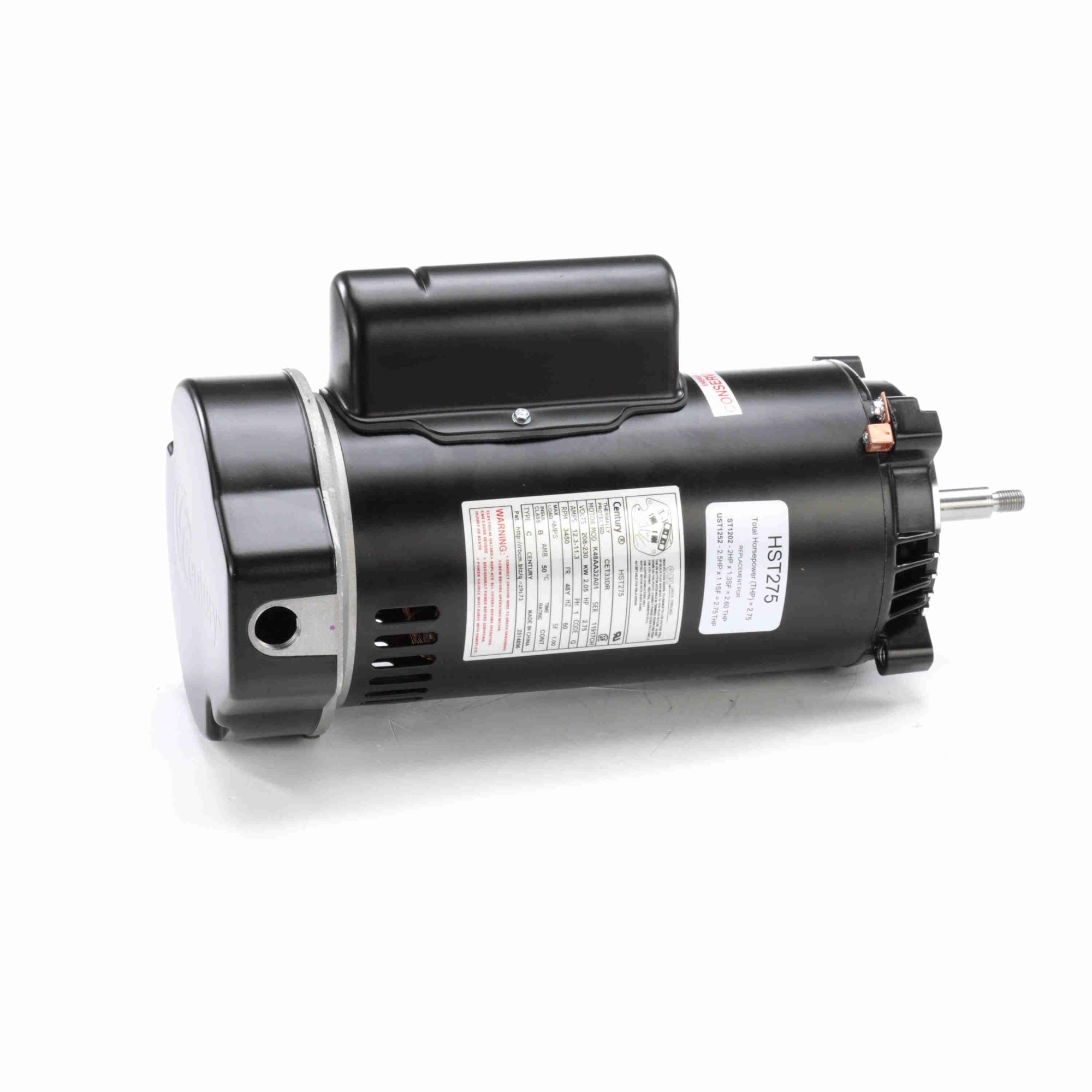 The Pool Supply Shop 2.75 HP C Face Threaded Shaft Horizontal Pool Pump ...