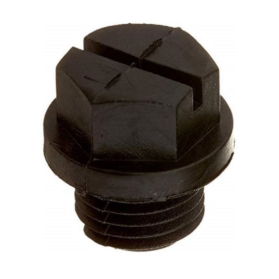 The Pool Supply Shop Black Hayward Pipe Plug with Gasket Replacement for Select Pumps