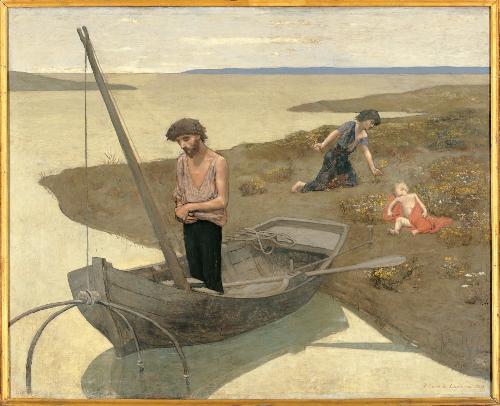 The Poor Fisherman Canvas Art -  (36 x 24)