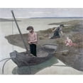 thumbnail image 1 of The Poor Fisherman Sd1881 Pierre Puvis De Chavannes 1824-1898 French Oil on Canvas Musee Du Louvre Paris France - 18 x 24 in., 1 of 1
