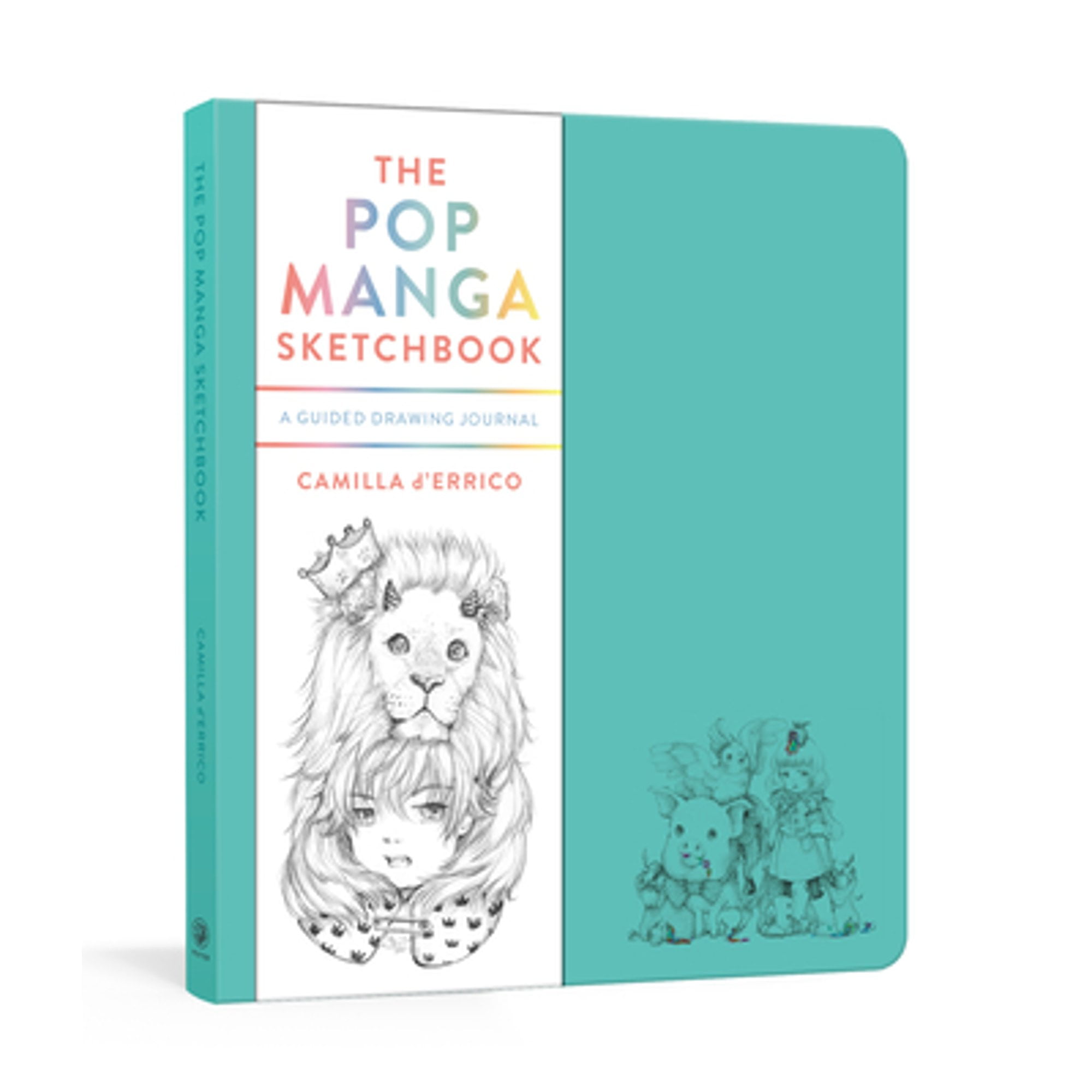 Pre-Owned The Pop Manga Sketchbook: A Guided Drawing Journal (Paperback 9780593138229) by Camilla D'Errico