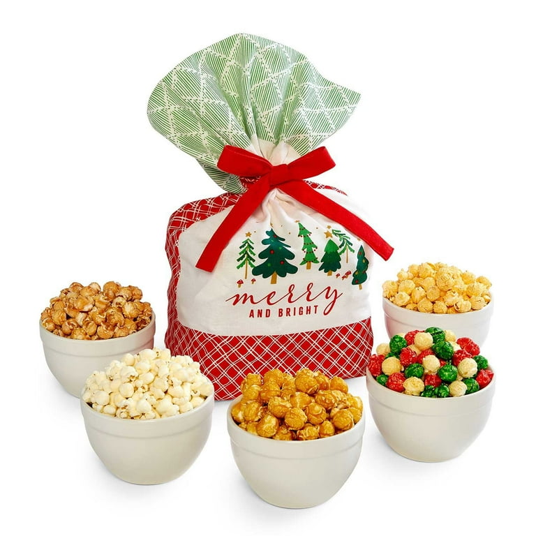 The Popcorn Factory Gourmet Popcorn Bag, 42 oz. Merry & Bright