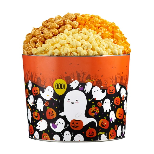 The Popcorn Factory Halloween Boo Tin