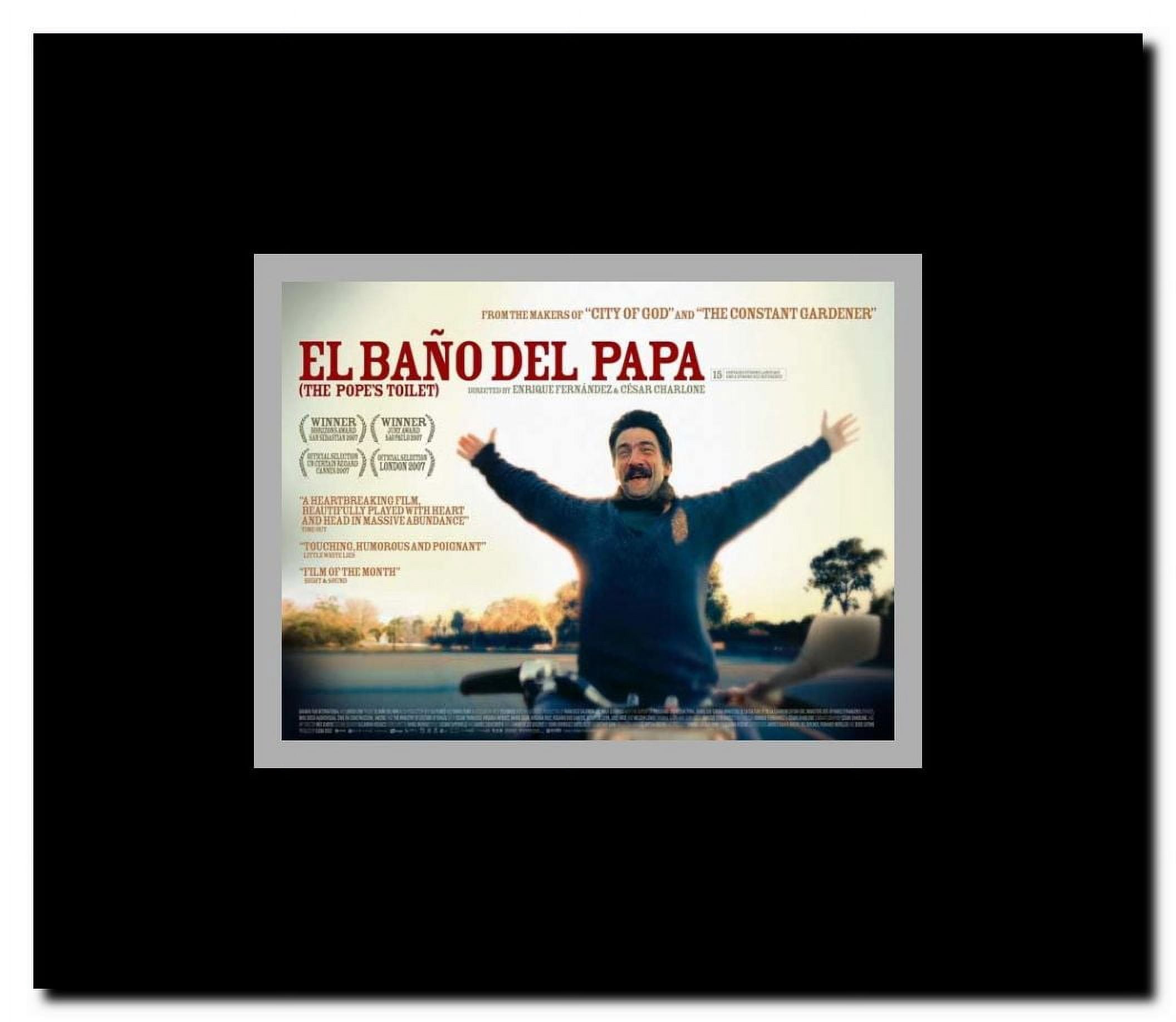 The Pope's Toilet Framed Movie Poster