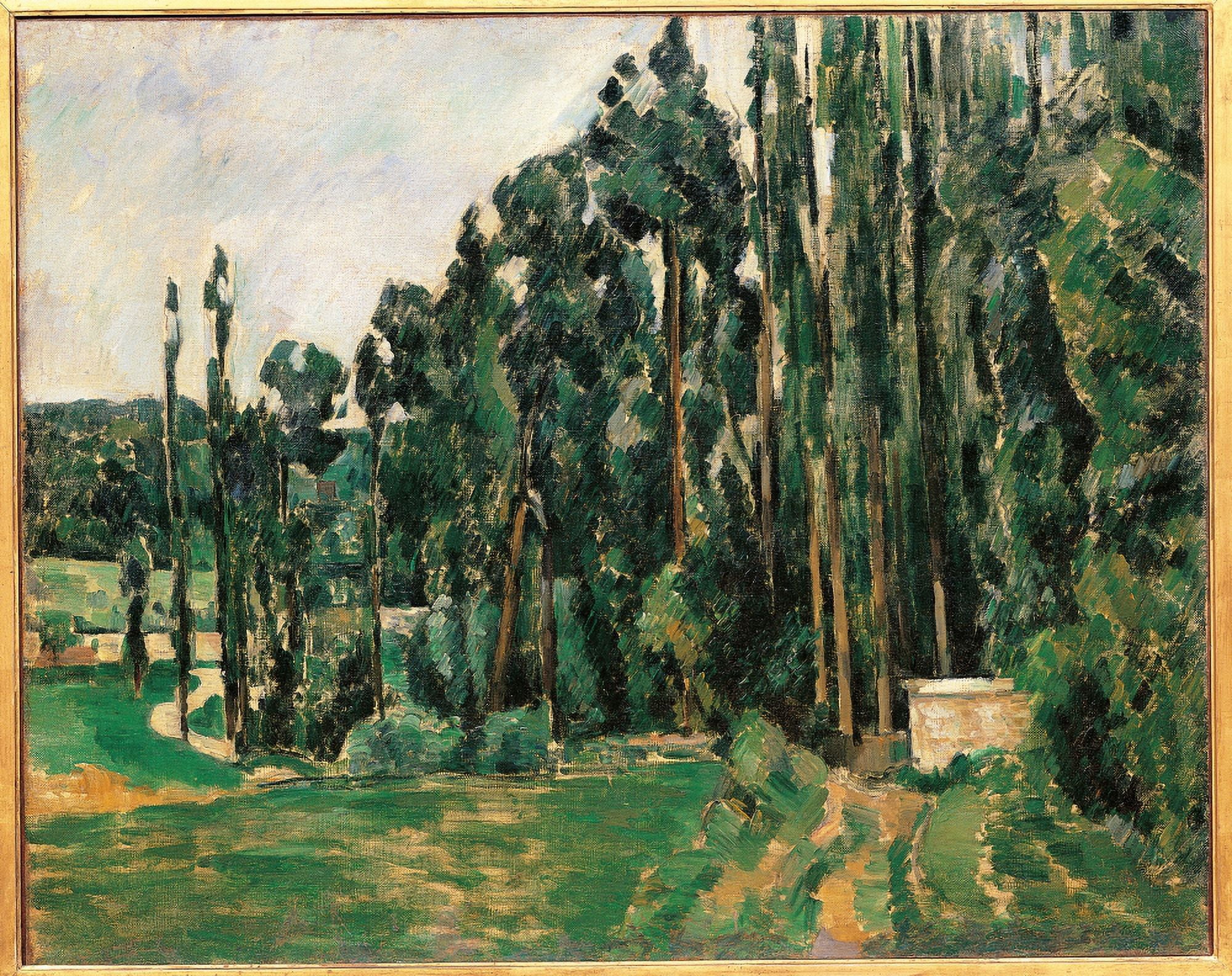 The Poplars Canvas Art -  (36 x 24)
