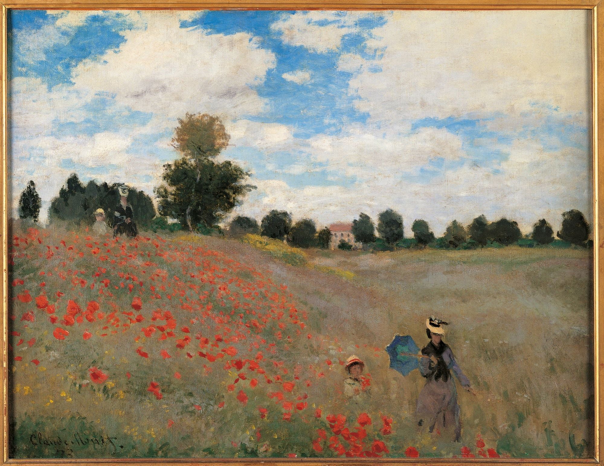 The Poppy Field Canvas Art - (24 x 18)