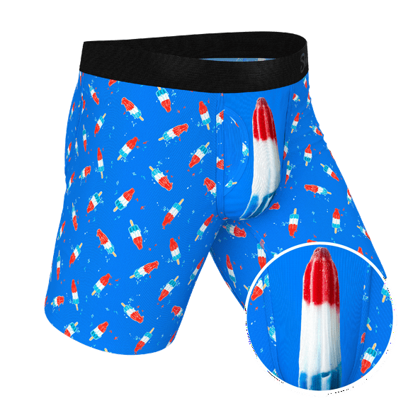 The Popsicle Stick Apex - Shinesty USA Popsicle Long Leg Ball Hammock Pouch Underwear With Fly  4X