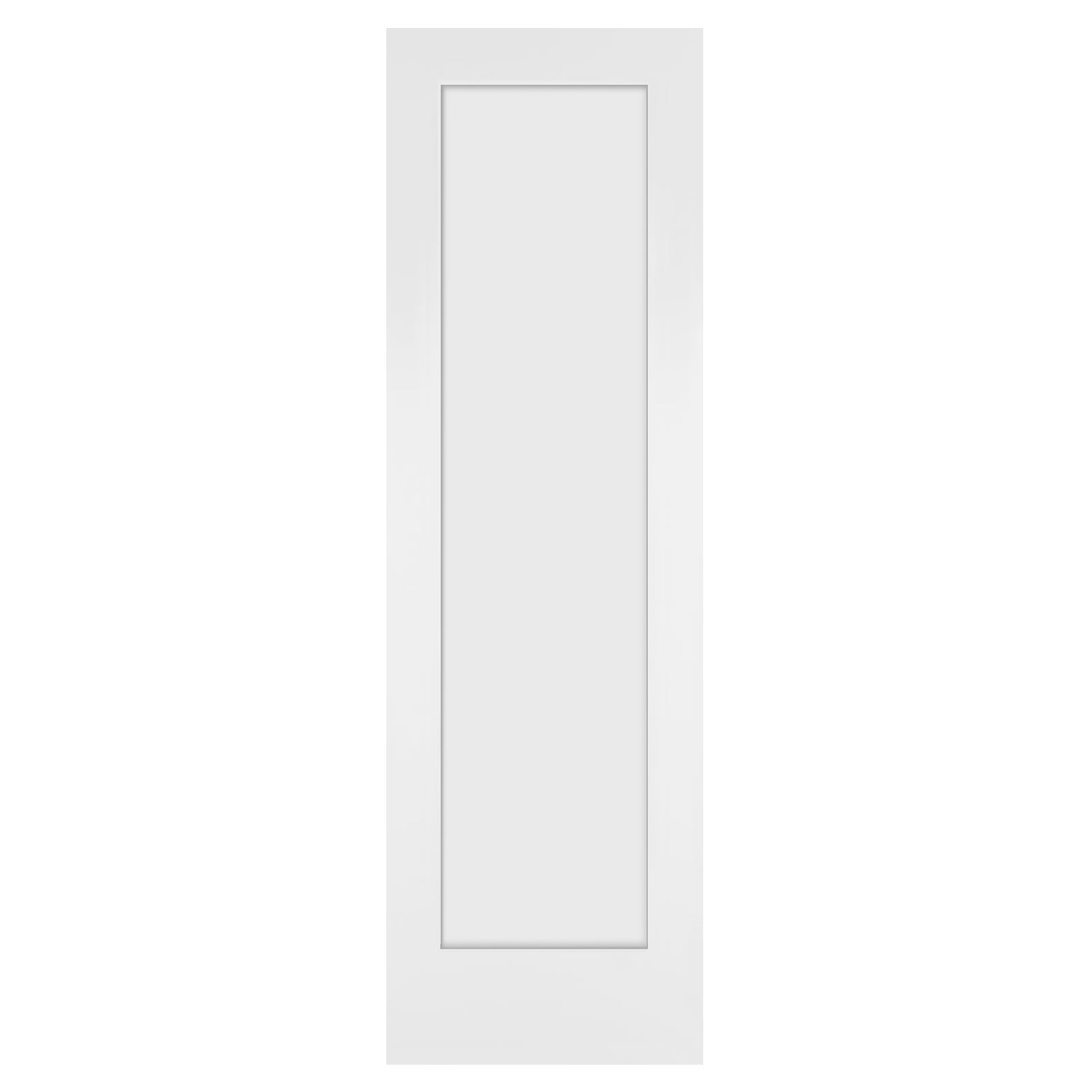 The Porch 24 x 80 In. Shaker 1-Panel Interior Door Slab, Modern Design ...