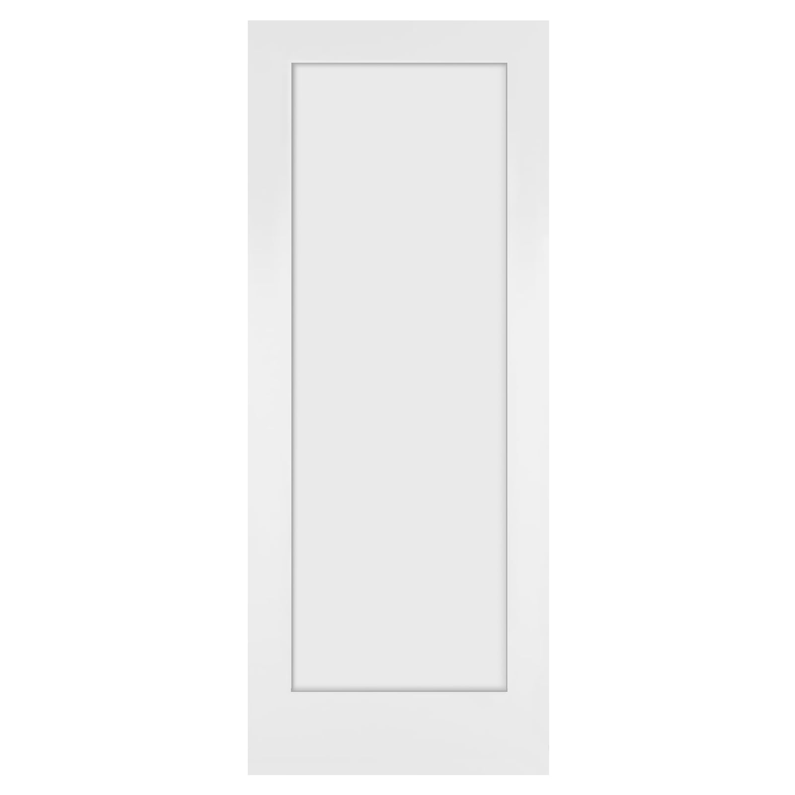 The Porch 32 x 80 In. Shaker 1-Panel Interior Door Slab, Modern Design ...