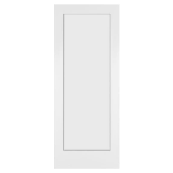 The Porch 32 x 80 In. Shaker 1-Panel Interior Door Slab, Modern Design ...