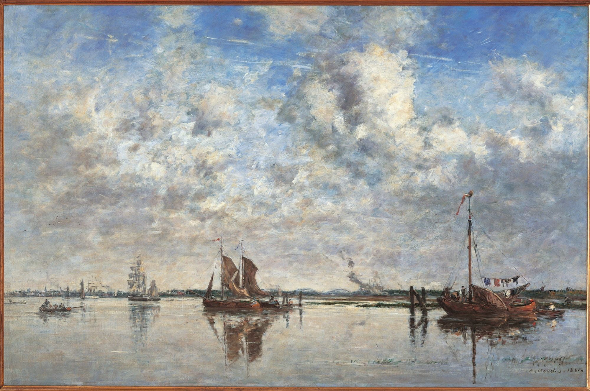 The Port Of Rotterdam Canvas Art -  (24 x 18)