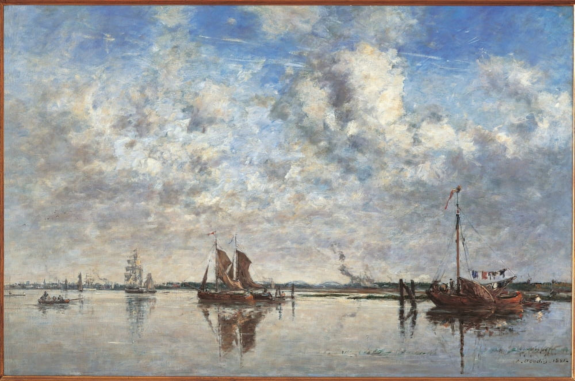 The Port Of Rotterdam Canvas Art - (36 x 24)