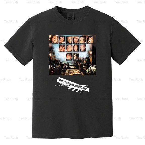 The Poseidon Adventure Disaster Movie Gene Hackman Shelley Winters, Comfort Color T-Shirt Unisex, up to 4XL