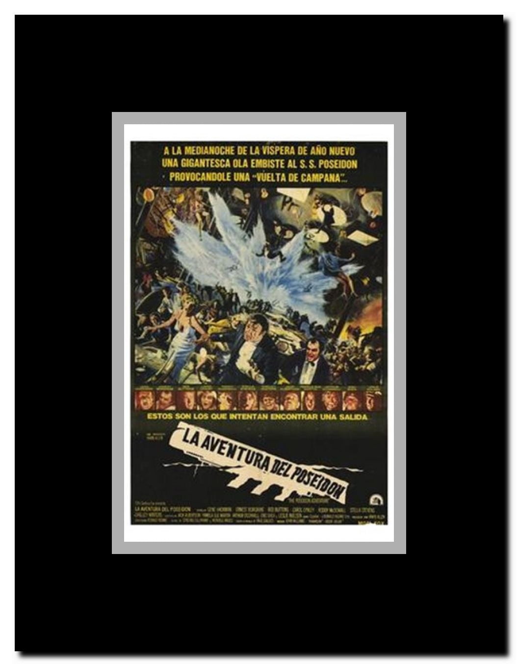 The Poseidon Adventure Framed Movie Poster