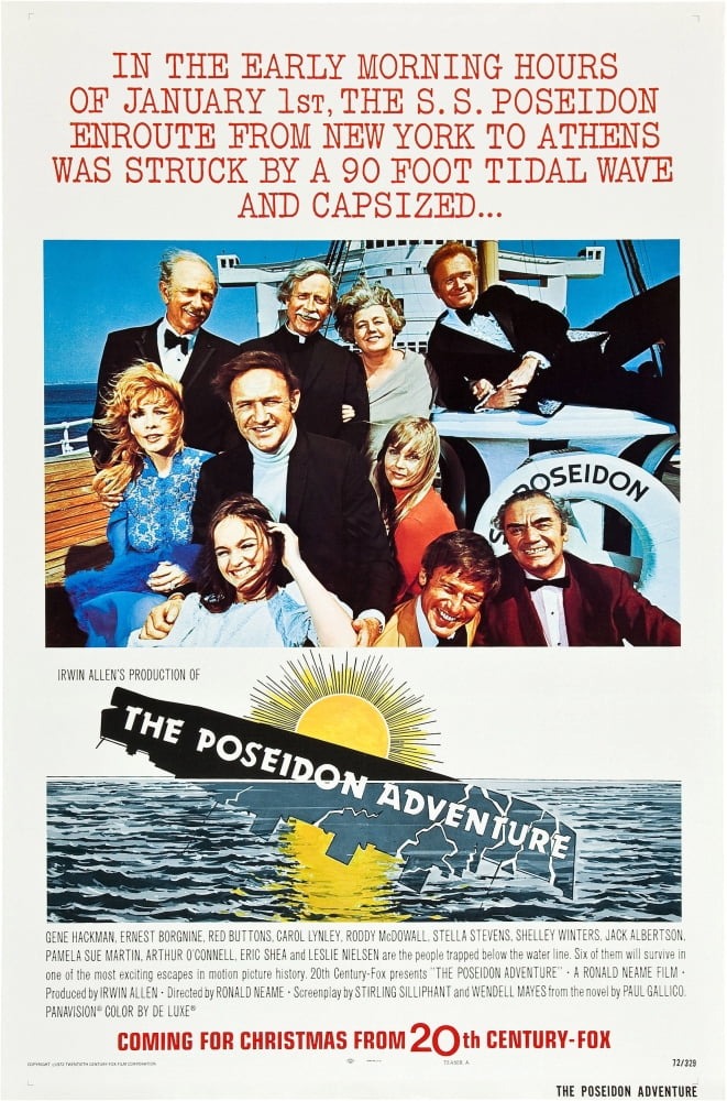 The Poseidon Adventure U Canvas Art - (24 x 36)