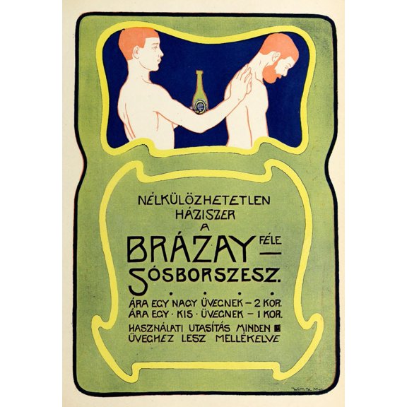 The Poster 1899 Brazay Canvas Art - Unknown (18 x 24)