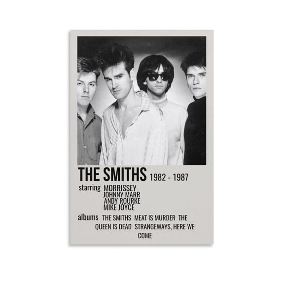 The Poster Smiths Poster (6) Wall Art Picture Painting Poster Canvas Print Posters Artworks Bedroom Living Room Decor
