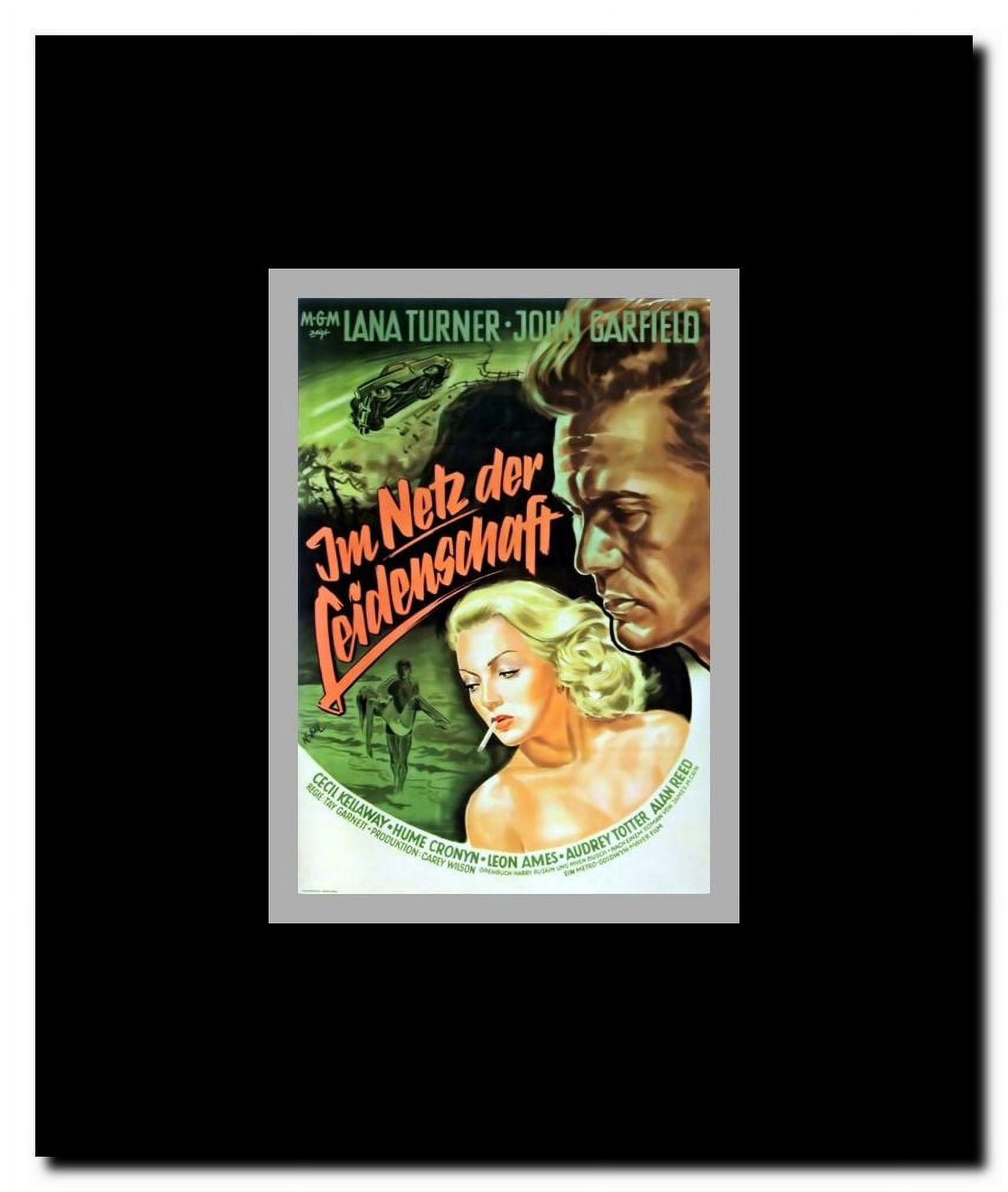 The Postman Always Rings Twice Framed Movie Poster