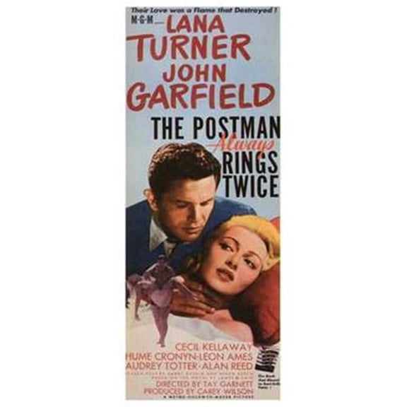 The Postman Always Rings Twice Movie Poster (11 x 17)