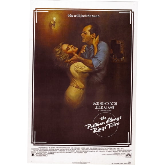 The Postman Always Rings Twice Movie Poster Reprint 27inx40in Any Room 27x40 Square Adults Poster Time