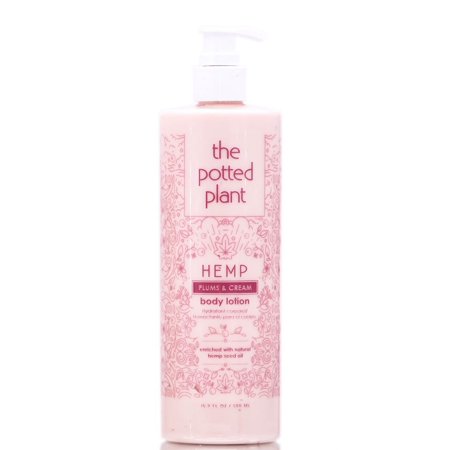 The Potted Plant Hemp Plums & Cream Body Lotion - 16.9 oz