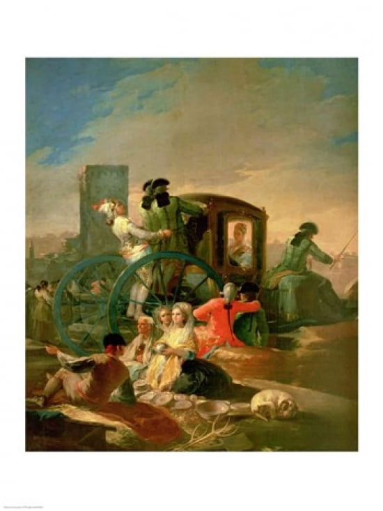 The Pottery Vendor 1778 Canvas Art - Francisco De Goya (18 x 24)