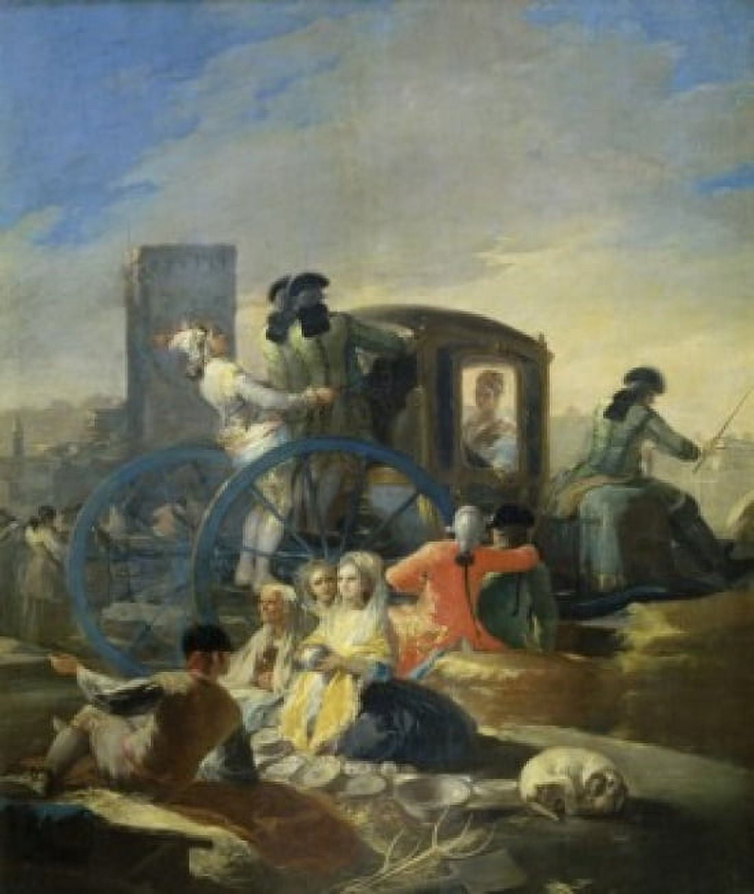 The Pottery Vendor  Francisco de Goya y Lucientes (1746-1828Spanish) Museo del Prado Madrid Canvas Art - Francisco de Goya (18 x 24)