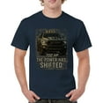 thumbnail image 1 of The Power Has Shifted T-shirt 702HP American Pickup Truck Offroad Muscle 4x4 High Torque Built For Power Men's Tee, 1 of 7