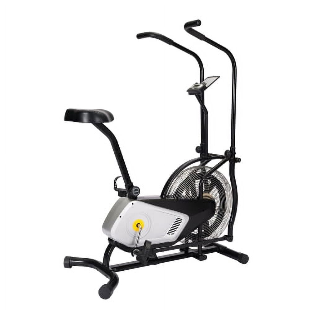 The Power Wear Upright Air Bike Fan Exercise Bike with Unlimited