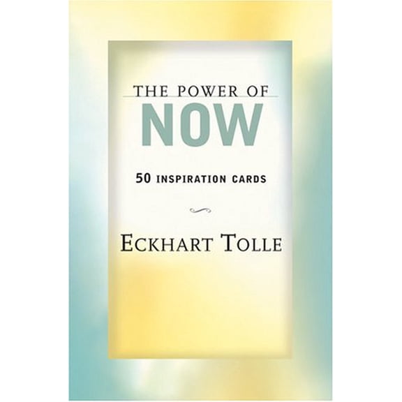 Pre-Owned The Power of Now: 50 Inspiration Cards (Paperback) 1577312198 9781577312192