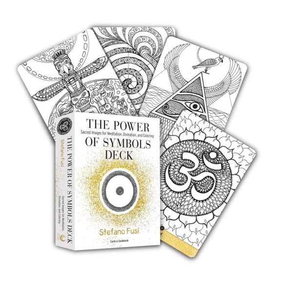 Pre-Owned The Power of Symbols Deck: Sacred Images for Meditation, Divination, and Coloring (A 41-Card Deck Guidebook)
