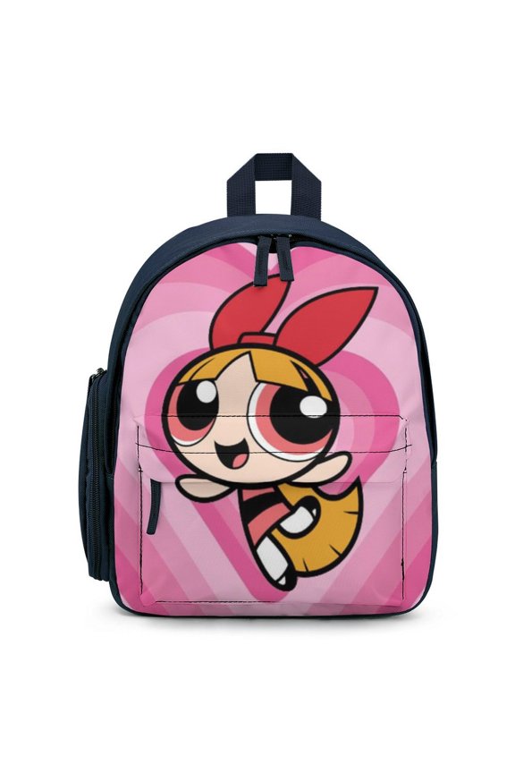 The Powerpuff Gi-rls Backpack Cute Print Daypack Lightweight Casual Backpack Travel Hiking Backpacks