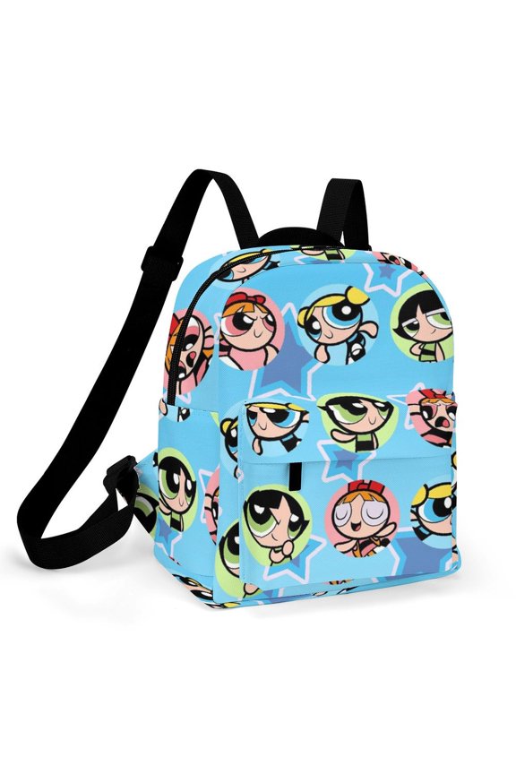 The Powerpuff Gi-rls Women Backpack Casual Stylish Shoulder Bag Large Capacity Daypack Rucksack