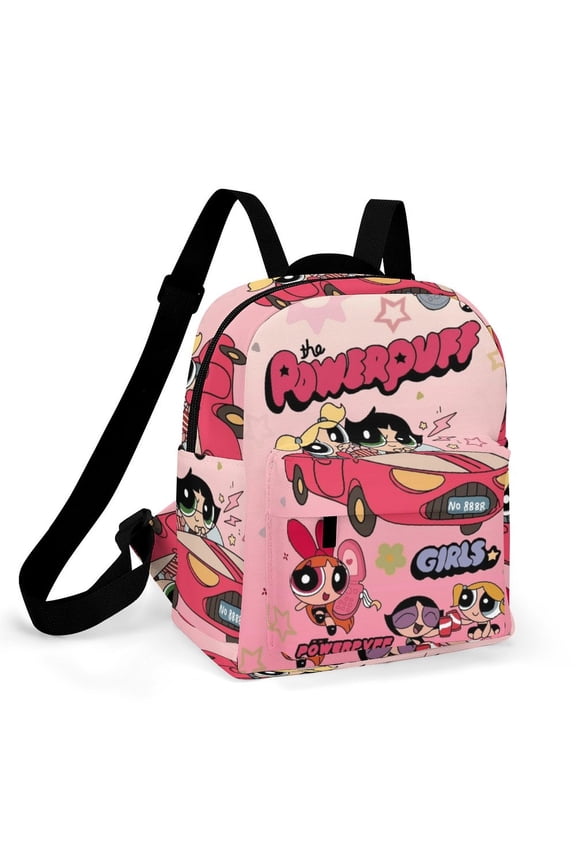 The Powerpuff Gi-rls Women Backpack Casual Stylish Shoulder Bag Large Capacity Daypack Rucksack