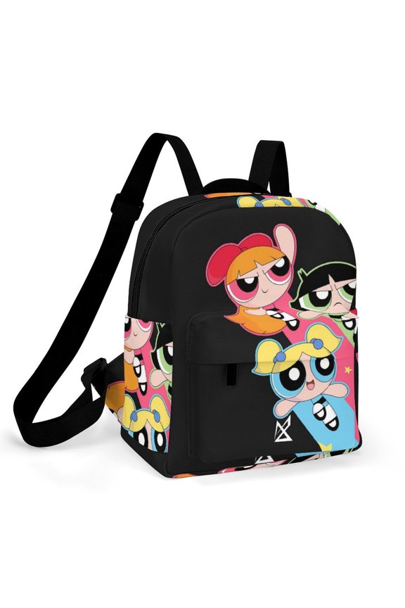 The Powerpuff Gi-rls Women Backpack Casual Stylish Shoulder Bag Large Capacity Daypack Rucksack