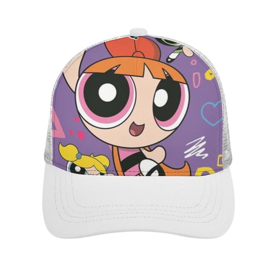 The Powerpuff Girls Adult Baseball Cap Adjustable Sun Visor Hat Prints Trucker Hats Skull Cap Headwear for Men Women