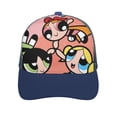 thumbnail image 1 of The Powerpuff Girls Adult Baseball Cap Adjustable Sun Visor Hat Prints Trucker Hats Skull Cap Headwear for Men Women, 1 of 6