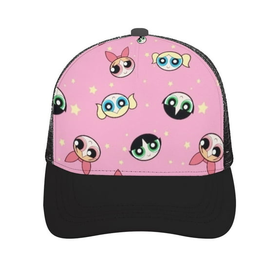 The Powerpuff Girls Adult Baseball Cap Adjustable Sun Visor Hat Prints Trucker Hats Skull Cap Headwear for Men Women