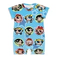 thumbnail image 1 of The Powerpuff Girls Baby Romper Short Sleeve Bodysuits Soft Rompers Summer Clothes One-Piece Jumpsuits Outfits 3-6M, 1 of 7
