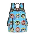 thumbnail image 1 of The Powerpuff Gi-rls Bag Lightweight Backpack Simple Daypack Casual Compact Rucksack Leisure Travel Backpack, 1 of 9