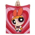thumbnail image 1 of The Powerpuff Girls Bed Blanket Air Conditioner Quilt Ultra Soft Flannel Blanket All Season Fuzzy Blanket Reversible Fluffy Plush Blanket 40"X30", 1 of 8