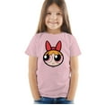 thumbnail image 1 of The Powerpuff Girls Blossom Face Kids T Shirt (2) for Toddler Boys and Girls, Pink, 1 of 5