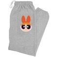 thumbnail image 1 of The Powerpuff Girls Blossom Head Unisex Jogger Sweatpants for Men and Women, Athletic Heather, X-Large, 1 of 1