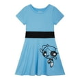 thumbnail image 1 of The Powerpuff Girls Bubbles Cosplay Dress Toddler to Big Kid, 1 of 5